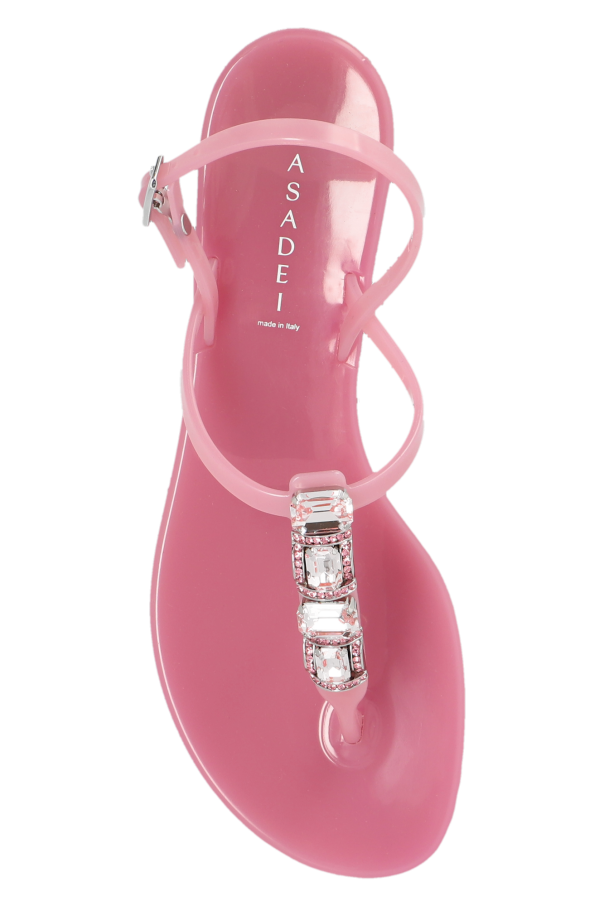 casadei jelly sandals